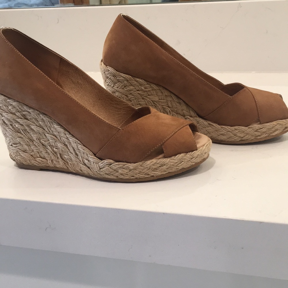 Michael Kors suede wedge